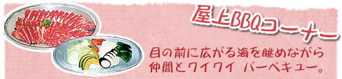 ����BBQ�R�[�i�[