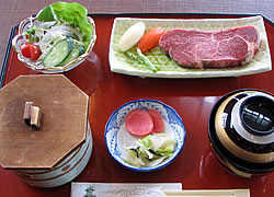 飛騨牛和風ステーキセッ