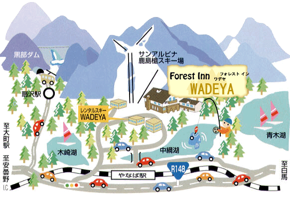 WADEYA周辺地図